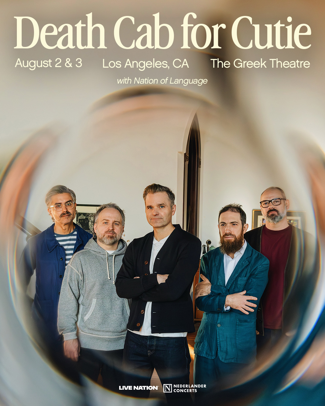Death Cab for Cutie at The Greek Theatre on August 3