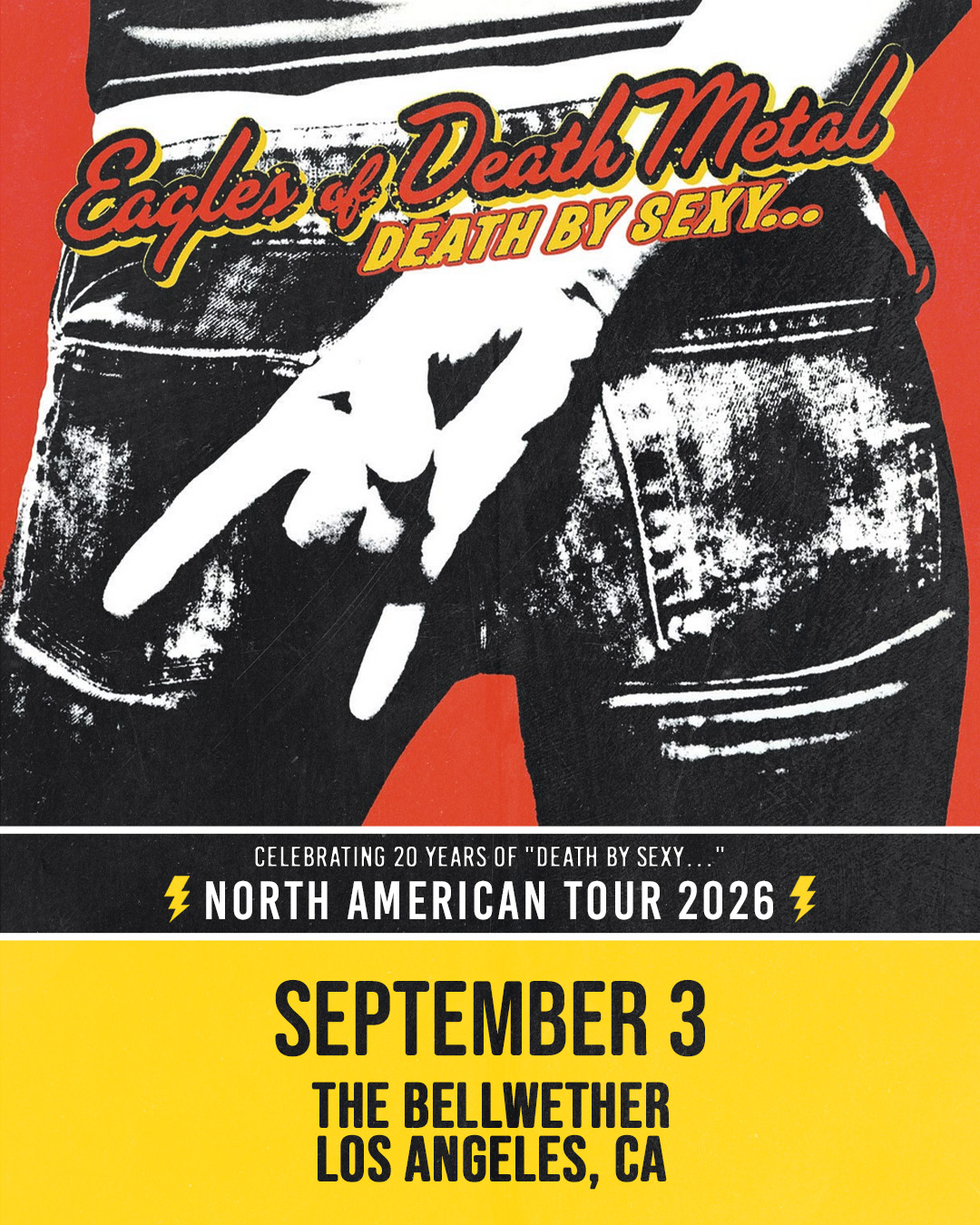 MEMBERS ONLY: Eargles of Death Metal at the Bellwether on September 3