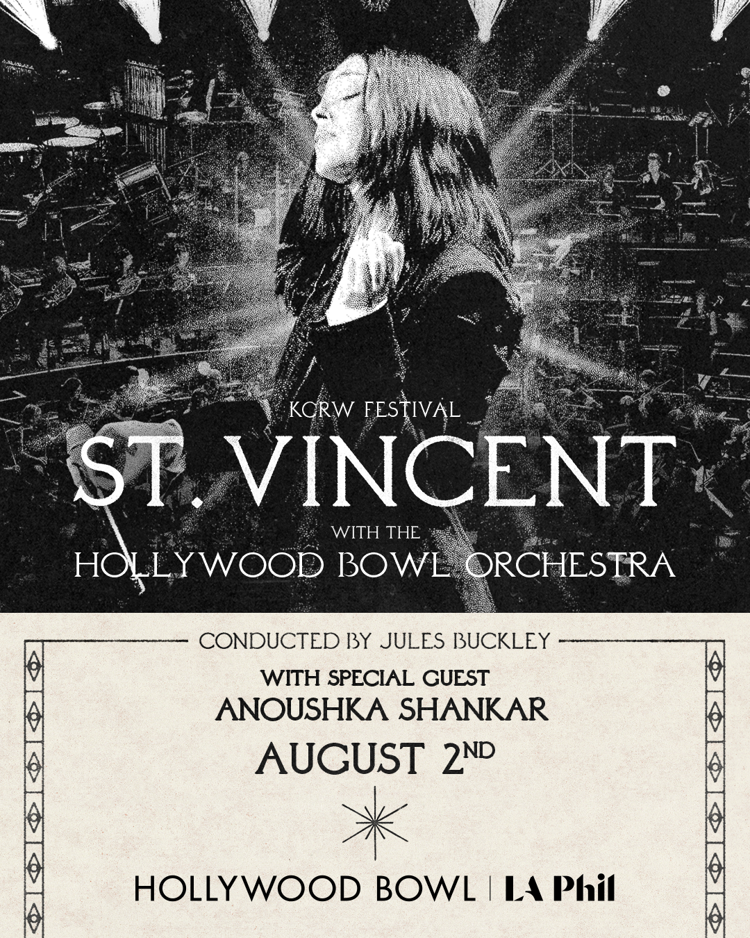 MEMBERS ONLY: St. Vincent at Hollywood Bowl on August 2nd