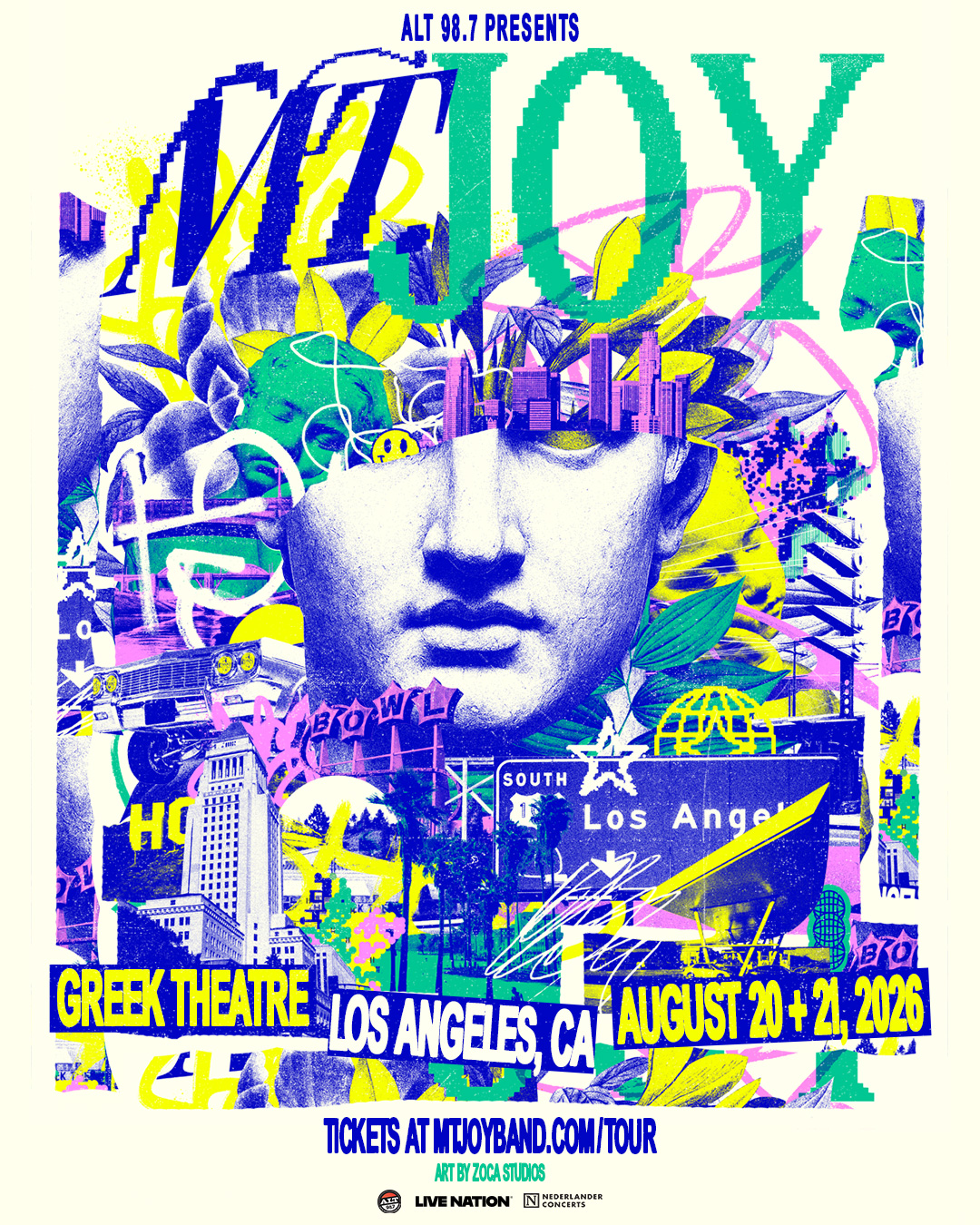MEMBERS ONLY: Mt. Joy at Greek Theatre on Thursday, August 20, 2026